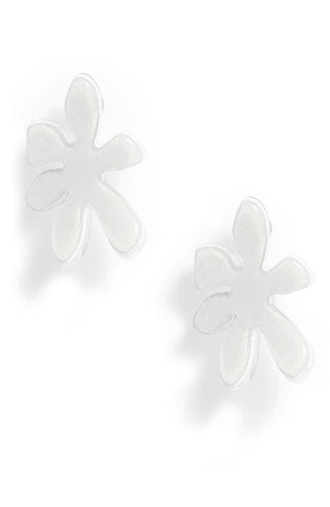 Paper Lily Stud Earrings