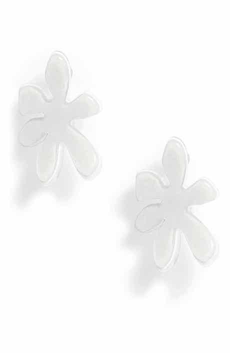 Paper Lily Stud Earrings