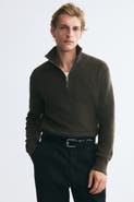 H&M Regular-fit Half-zip Sweater