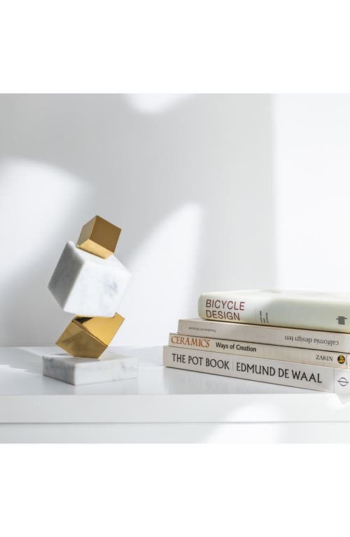 Anna New York Torre Objet D'art In White Gold