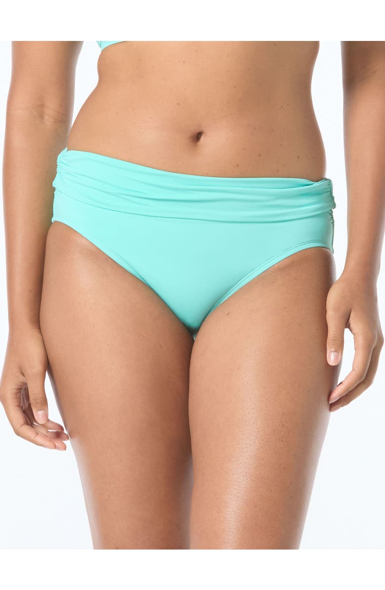 COCO REEF Impulse Rollover Bikini Bottom, Alternate, color, Sea Jade