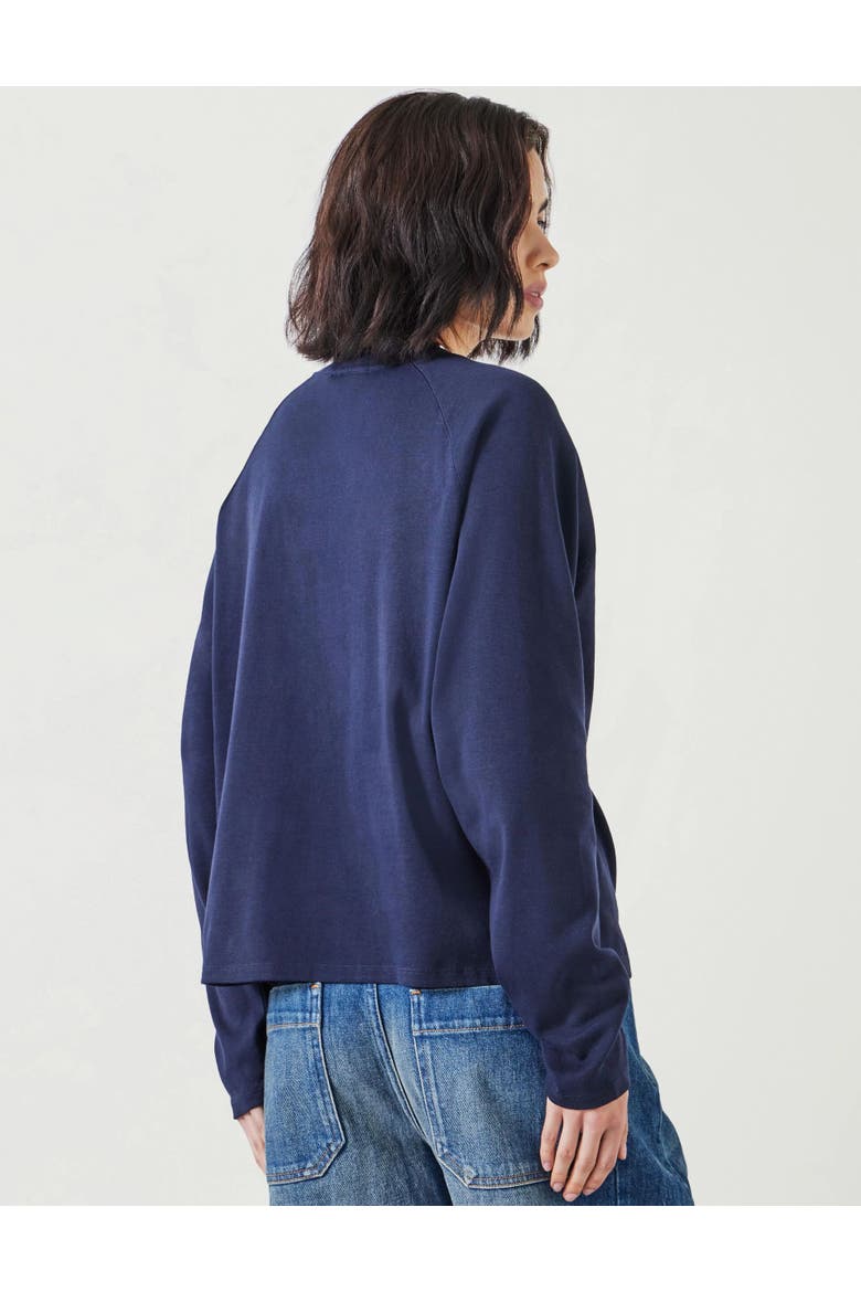 Matilda Raglan Top, Alternate, color, Dark Navy
