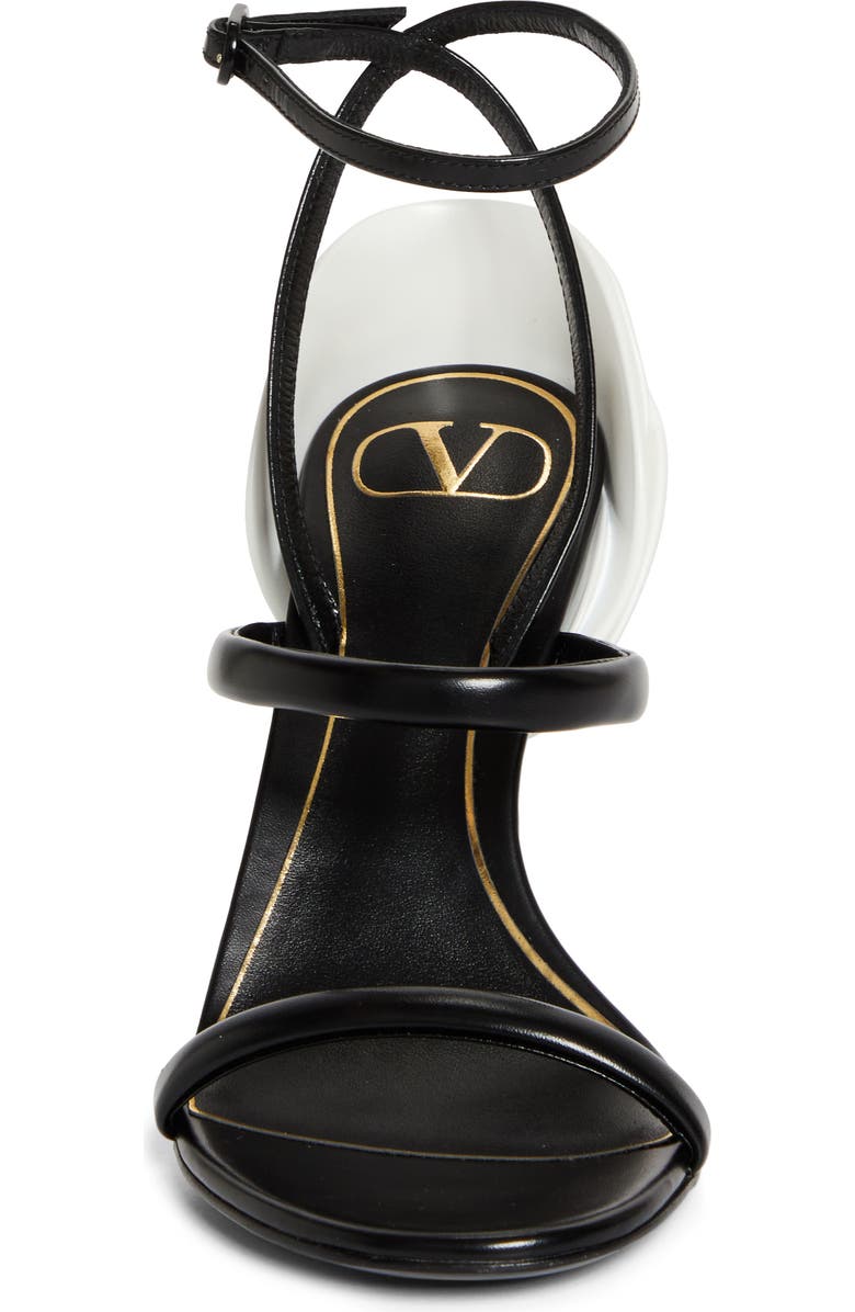 Valentino Garavani Archive Roserouche Ankle Strap Stiletto Sandal, Alternate, color,