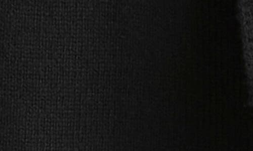 Vince Drape Sweater Coat In Black