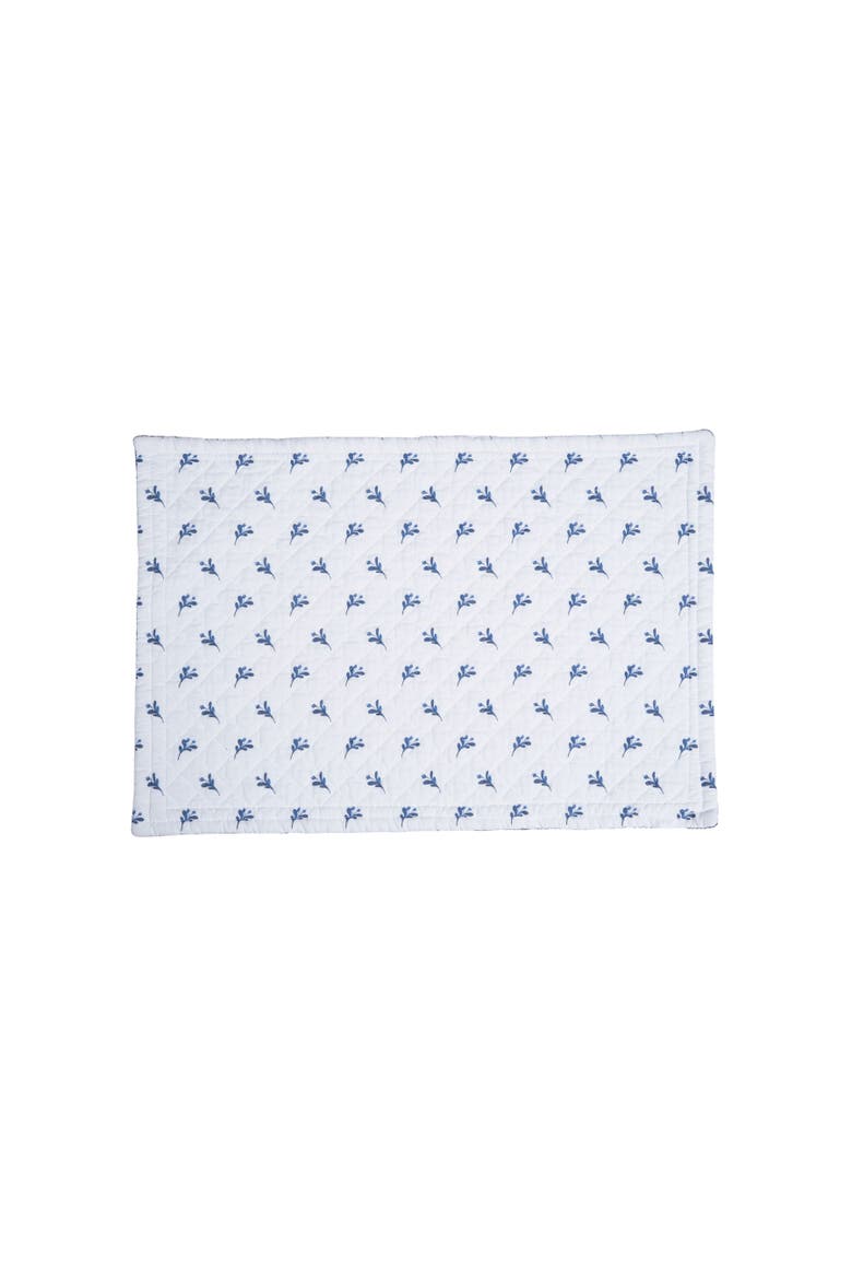 Maryfrances Set of 6 Placemats  13" x 19", Alternate, color, Blue