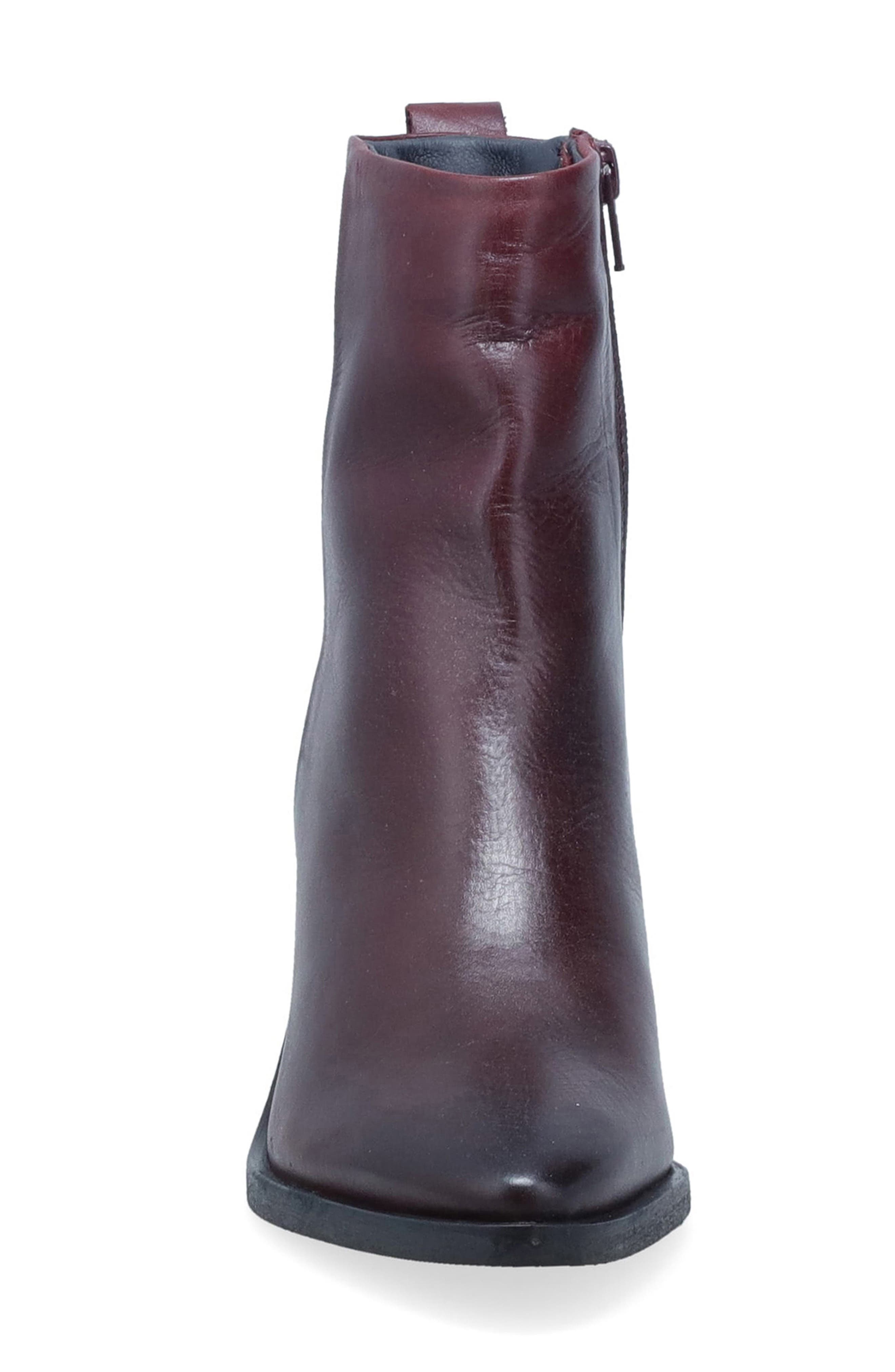 Jessica Block Heel Bootie, Alternate, color, WINE