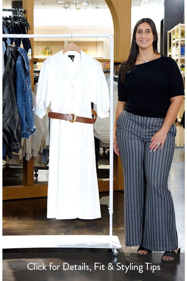 Cotton Midi Shirtdress video