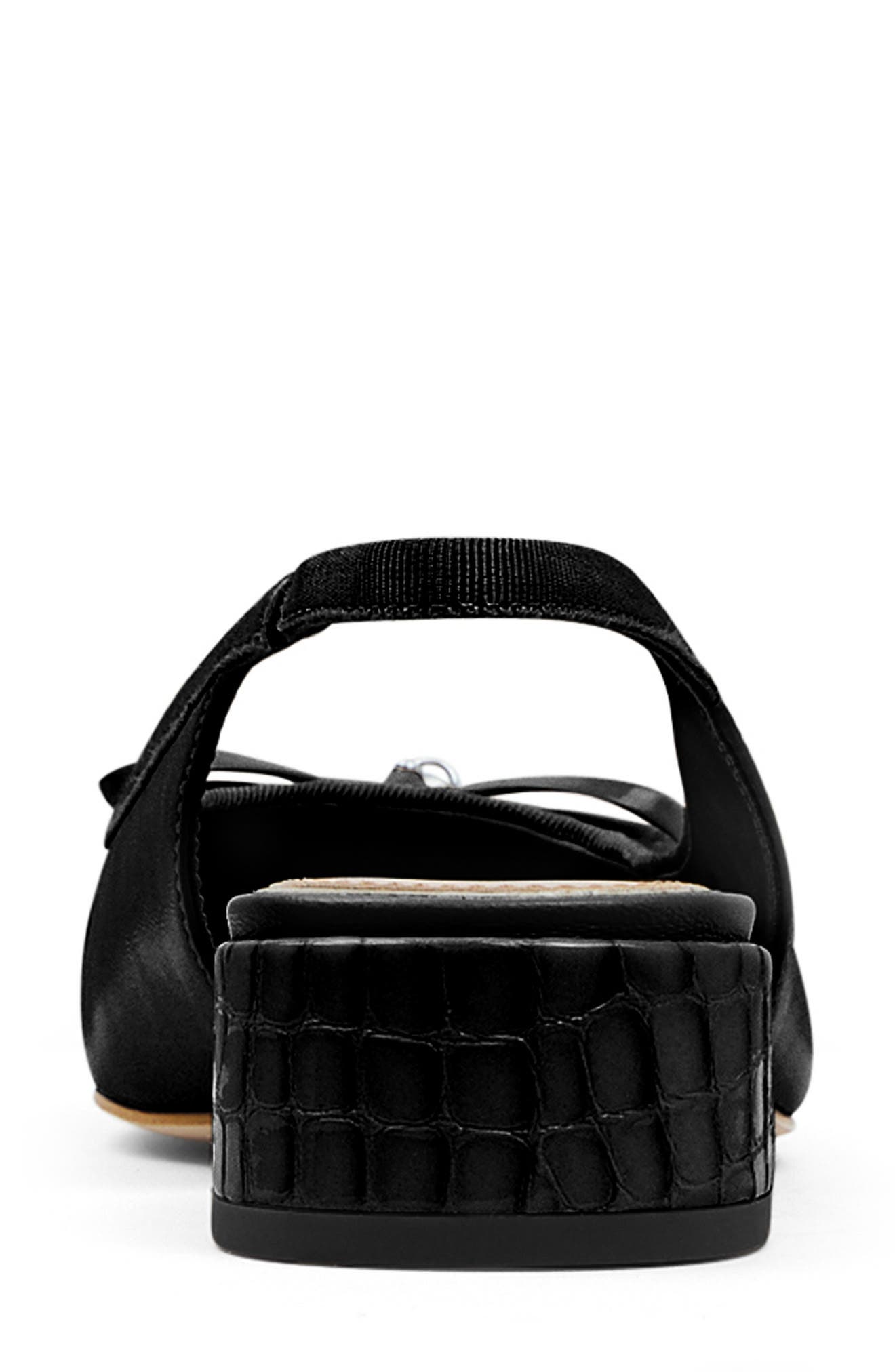 Donald Pliner Dara Slingback Square Toe Pump, Alternate, color, Black