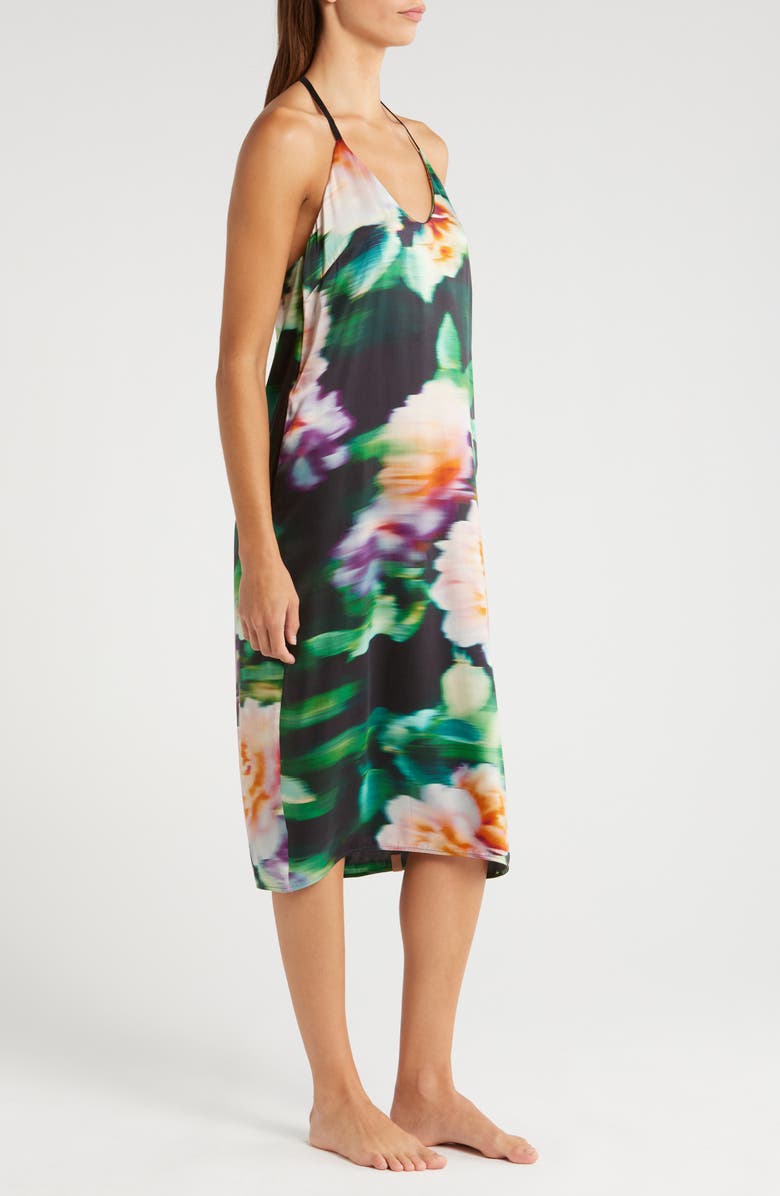 Lunya Washable Silk Nightgown, Alternate, color, Aurora Garden