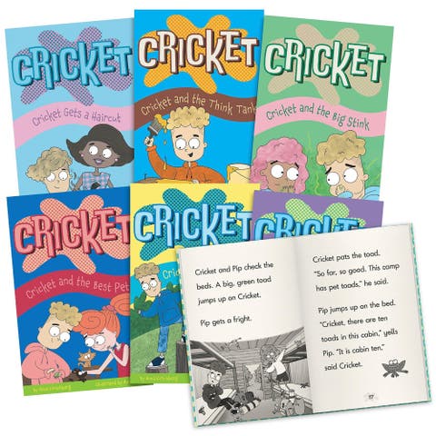 Cricket the Kid Decodable Chapter Books,