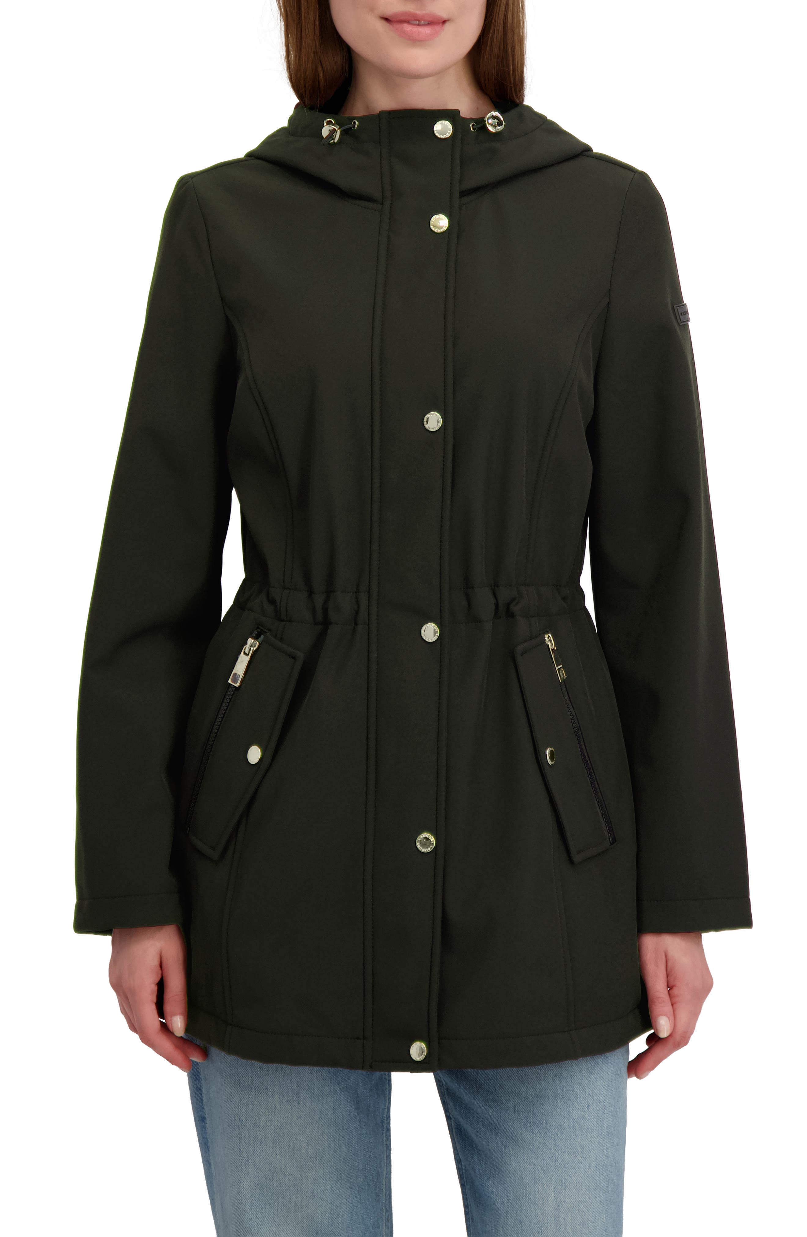 Laundry by Shelli Segal Fleece Lined Hooded Jacket