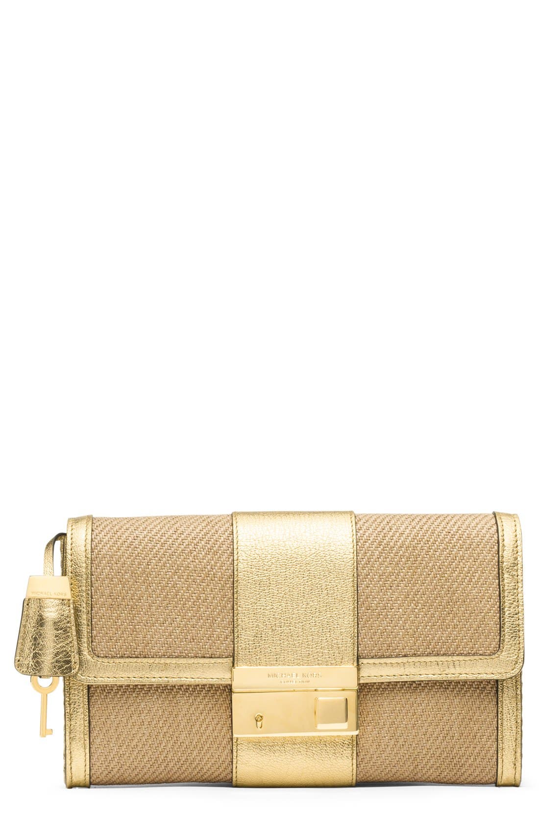 Michael Kors 'Gia' Convertible Clutch, Main, color, 