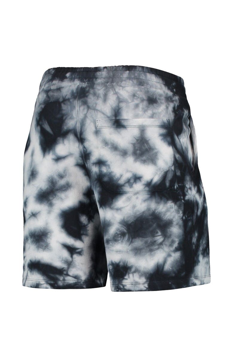 New Era Men's New Era Black Pittsburgh Steelers Tie-Dye Shorts, Alternate, color, Black