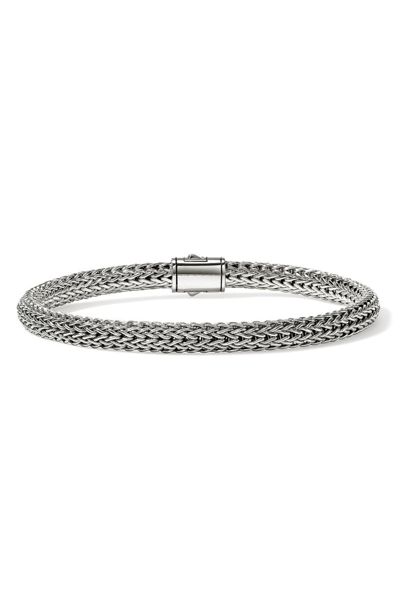 John Hardy Icon Bracelet, 5mm, Alternate, color, Silver