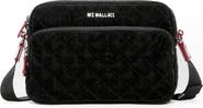 MZ Wallace Small Metro II Quilted Velvet Camera Bag