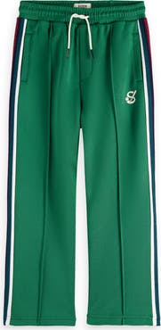 Scotch & Soda Kids' Straight Fit Tricot Track Pants