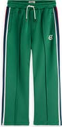 Scotch & Soda Kids' Straight Fit Tricot Track Pants