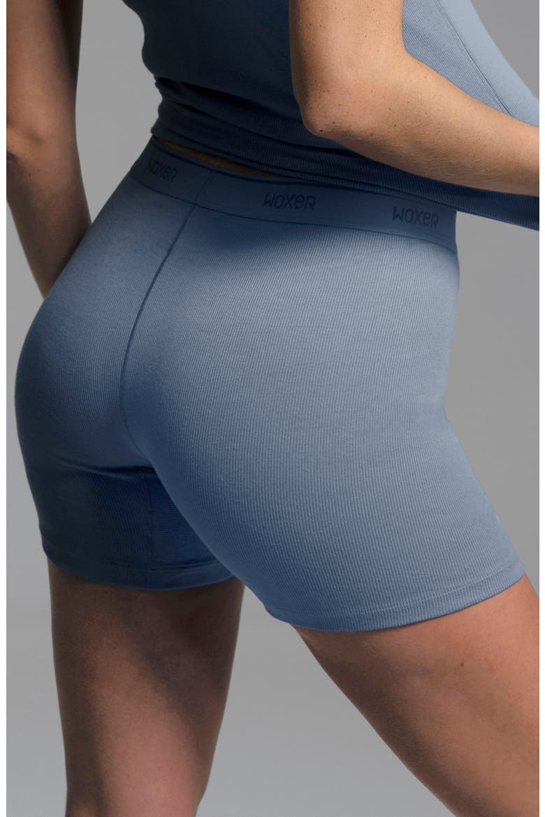 Baller Pima Cotton Blend Rib Boxer Briefs, Alternate, color, STEEL BLUE