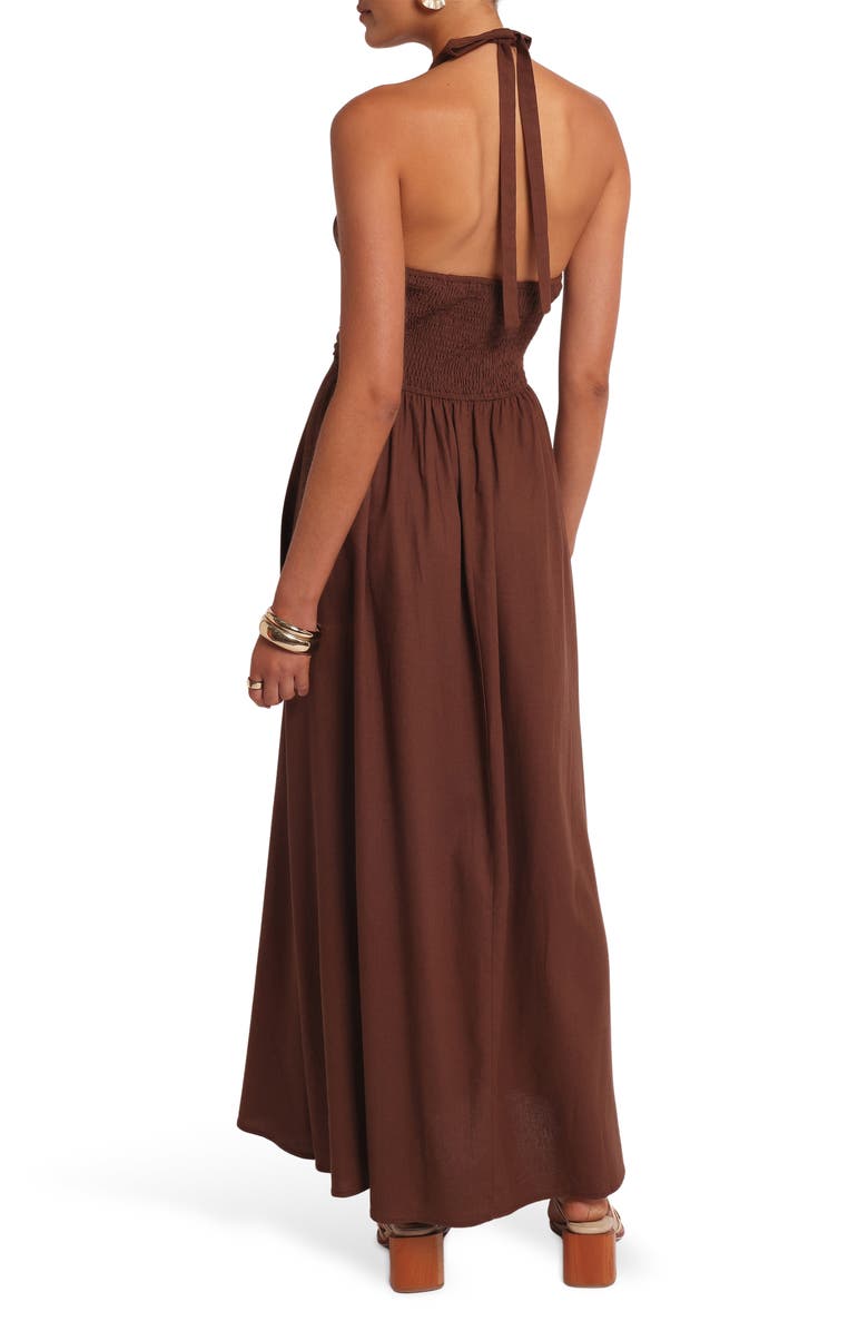 Petal & Pup Marie Halter Maxi Dress, Alternate, color, 