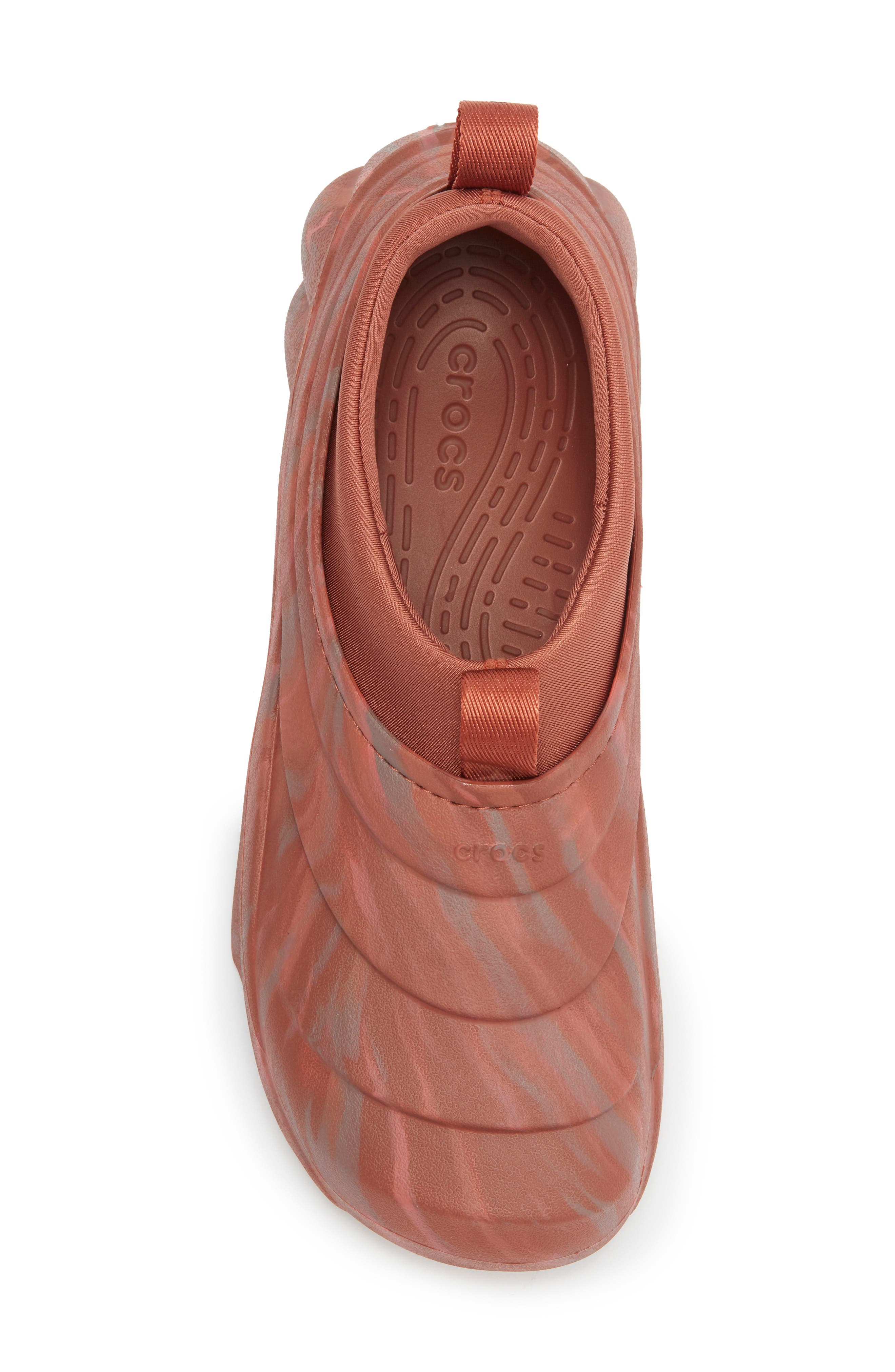 CROCS Echo Storm Marble Sandal, Alternate, color, Rust