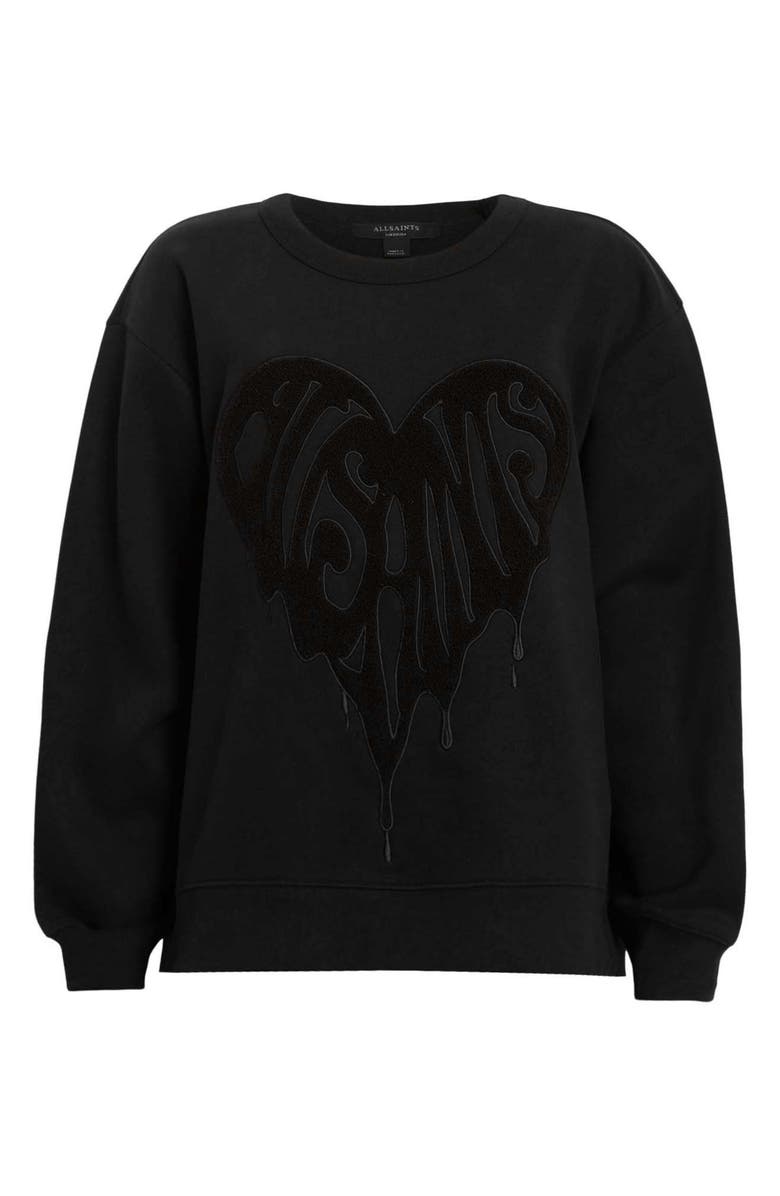 AllSaints Trip Piper Cotton Sweatshirt, Alternate, color,