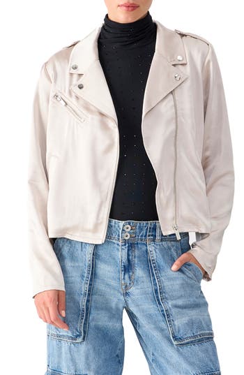 Sanctuary Rita Faux Leather Moto Jacket