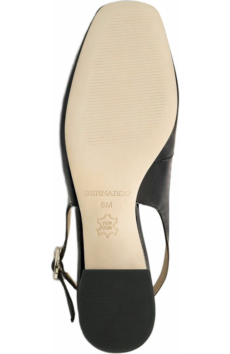 Bernardo Footwear Alexia Slingback Pump, Alternate, color, Black
