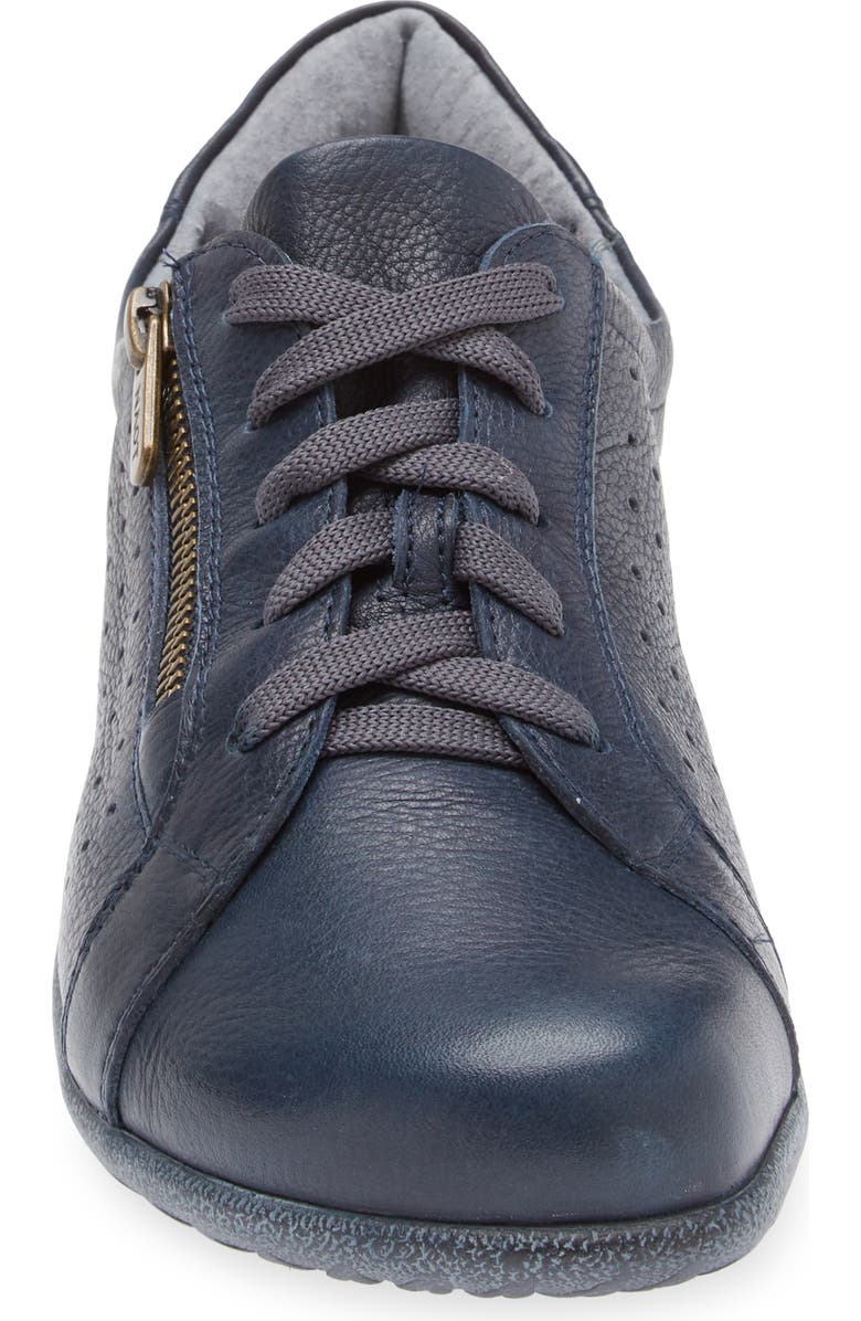 Naot Moko Zip Sneaker, Alternate, color, Soft Ink/ Bark Nubuck
