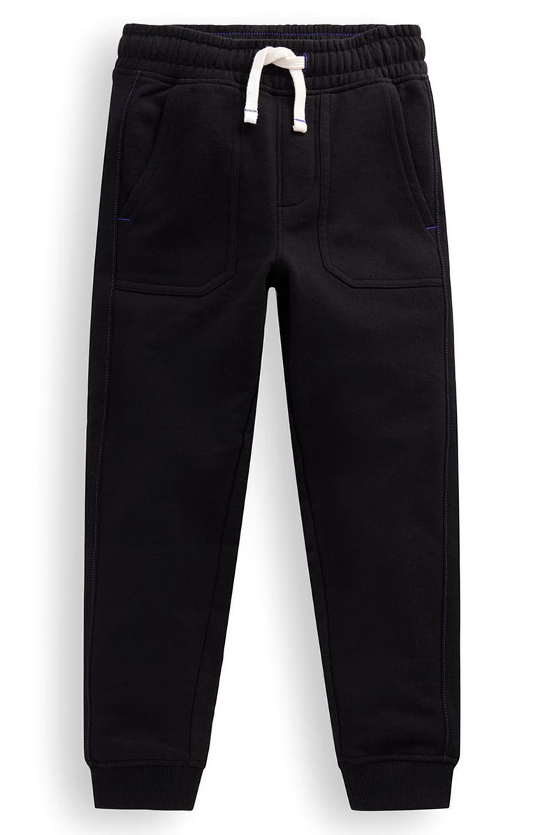 Mini Boden Kids' Essential Joggers, Main, color, Black