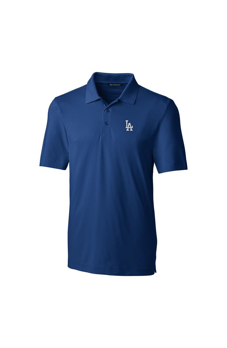 Cutter & Buck Men's Cutter & Buck  Royal Los Angeles Dodgers Forge Stretch Polo, Alternate, color, Royal