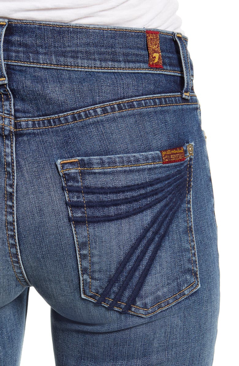 7 For All Mankind <sup>®</sup> Dojo Flare Jeans, Alternate, color, 