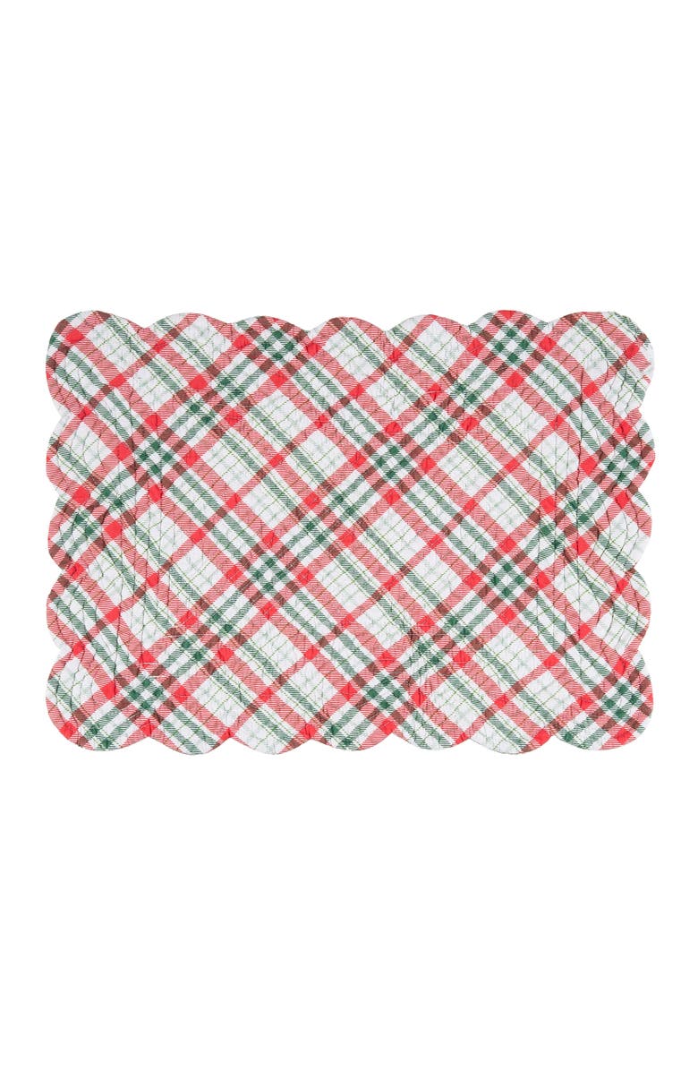 C&F Home Jovie Placemats Set of 6, 13" x 19", Alternate, color, Yellow