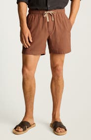 Bonobos Nomad Drawstring Cotton & Linen Shorts