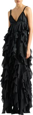 Balmain Satin top with thin straps