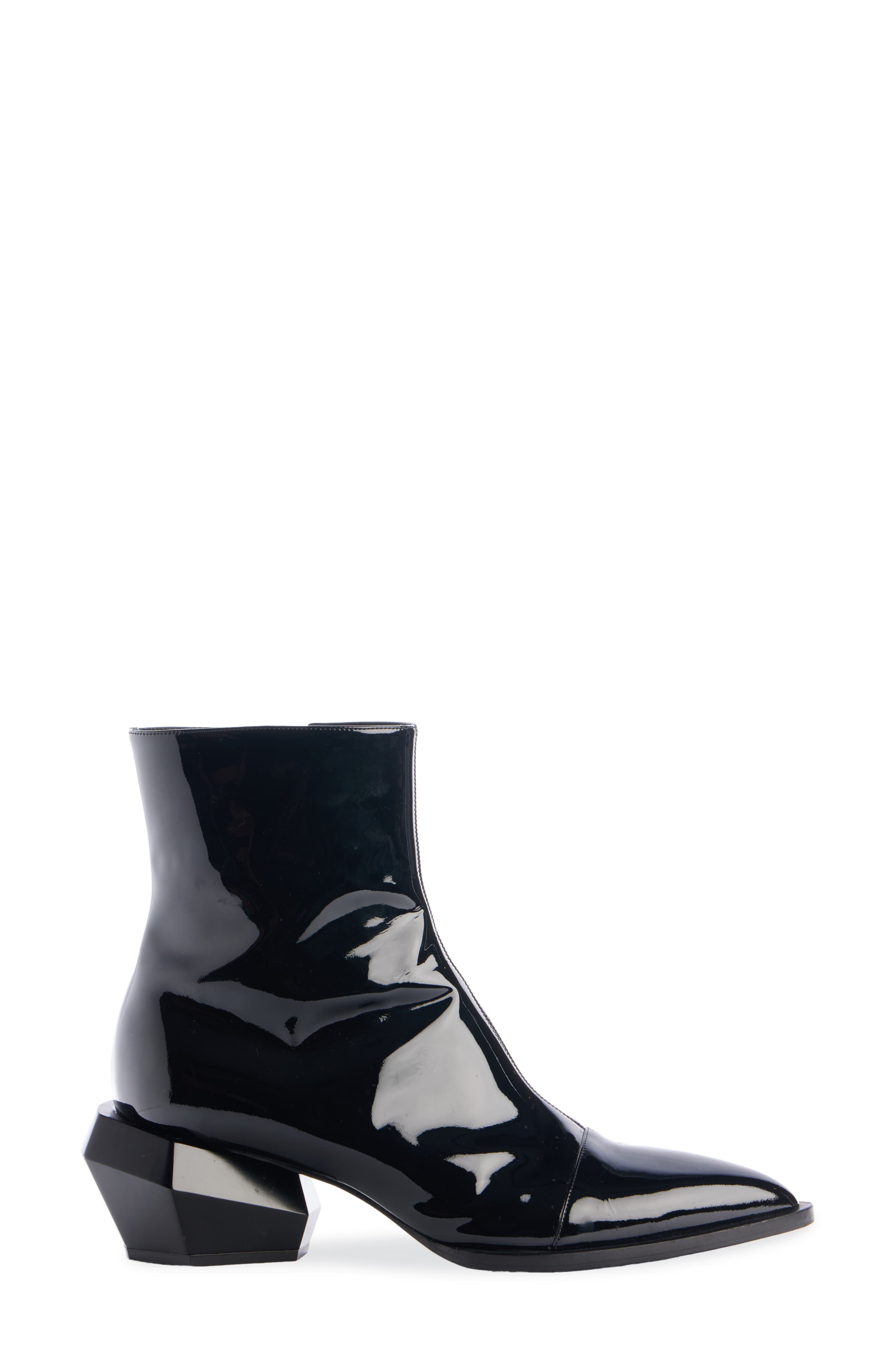 Balmain Billy Pointed Toe Ankle Boot, Alternate, color, 