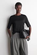 COS Fluid Silk T-Shirt