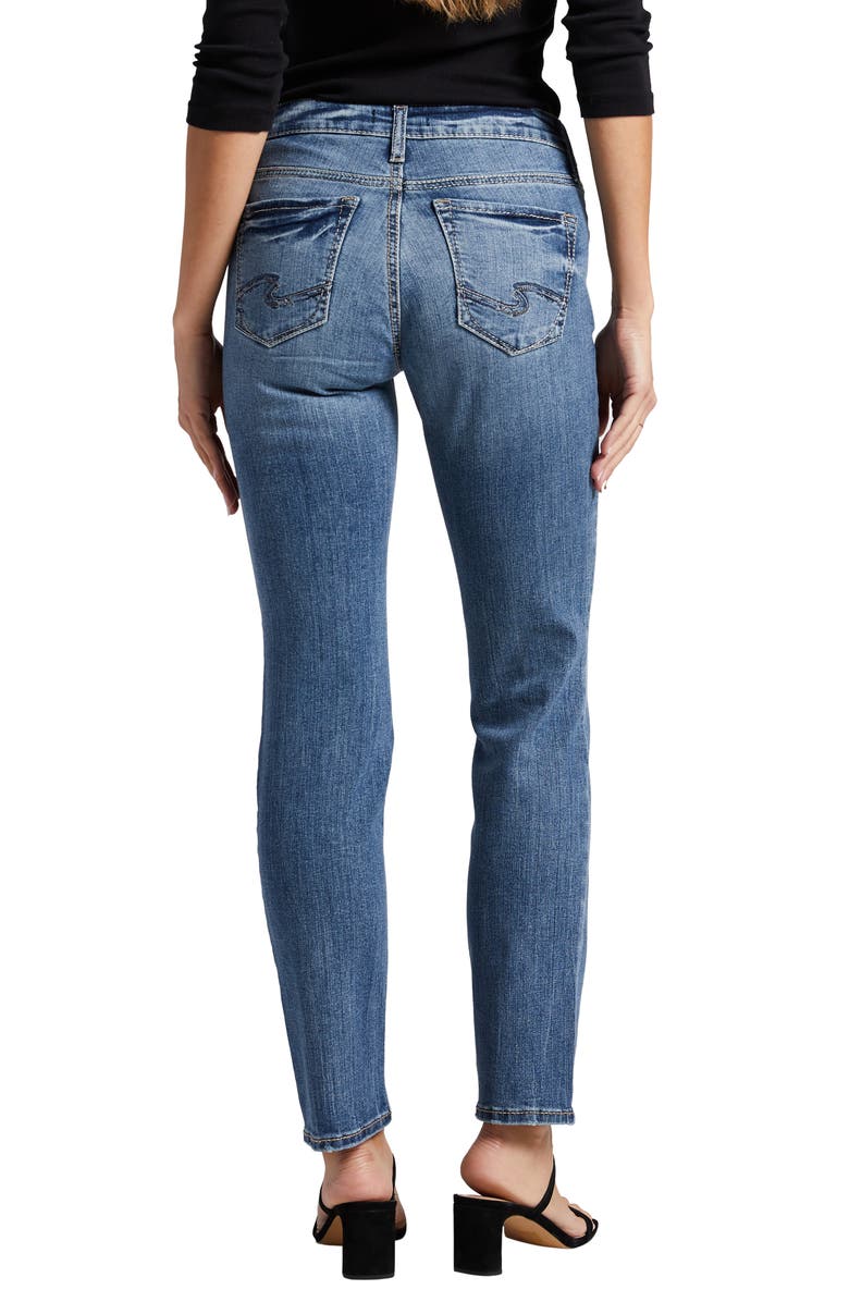 Silver Jeans Co. Suki Straight Leg Jeans, Alternate, color, 
