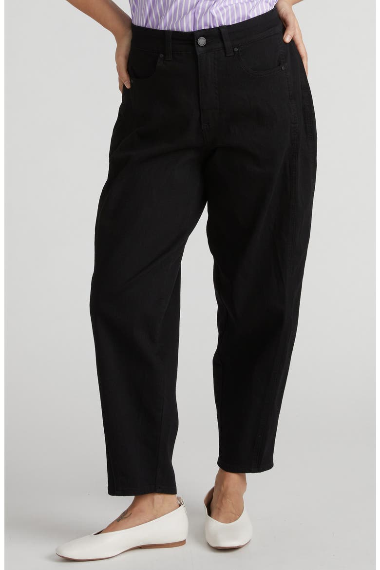 New Engineered Straight Leg Jeans, Main, color, NEW SOLID BLACK