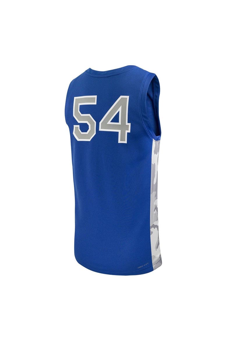 Men's Nike #54 Royal Air Force Falcons Replica Basketball Jersey, Alternate, color, Royal