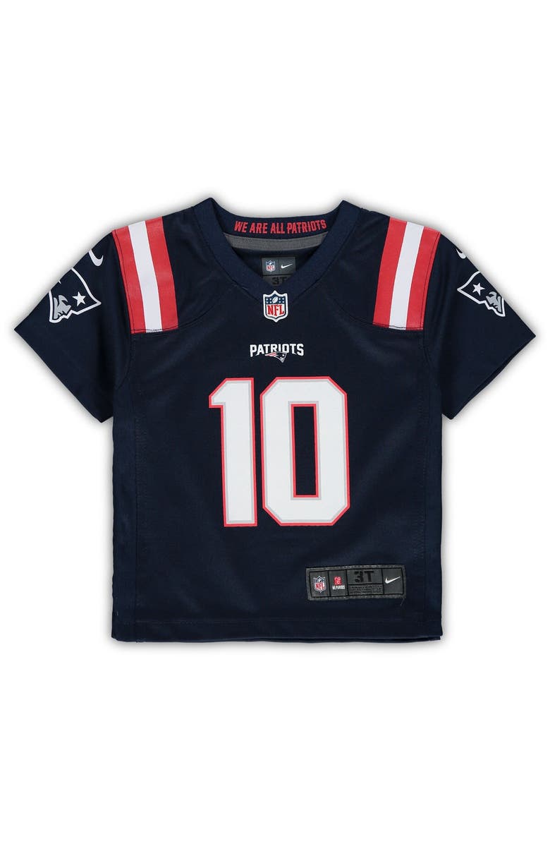 Nike Toddler Nike Mac Jones Navy New England Patriots Game Jersey, Alternate, color, 