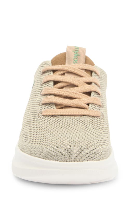 Mykos Winoa Low Top Sneaker In Beige