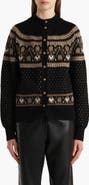 Khaite Marc Fair Isle Cashmere Cardigan