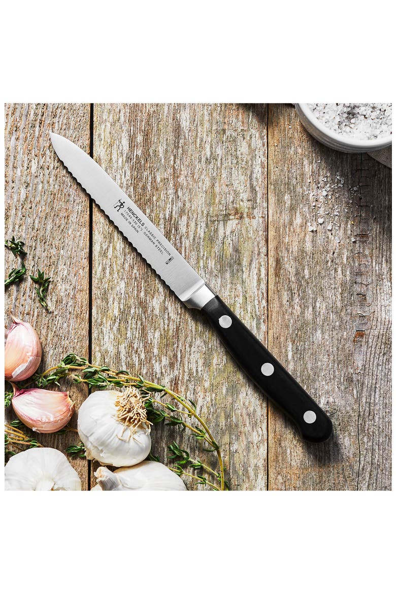 Classic Precision Five-Inch Chef's Knife, Alternate, color, BLACK