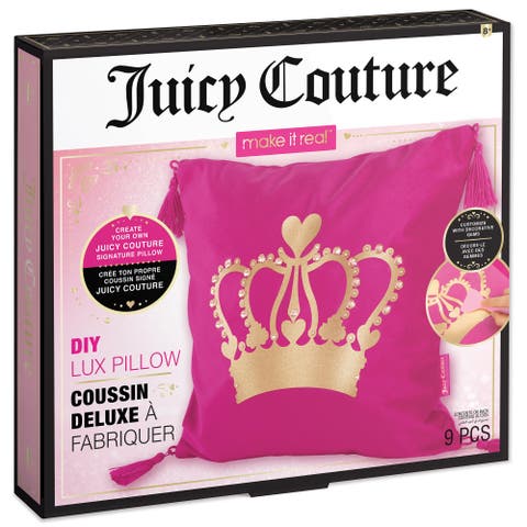 Make It Real Juicy Couture DIY Lux Pillow Kit
