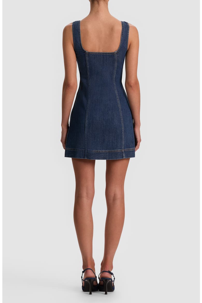 alice and olivia miranda denim mini dress Alice and Olivia Miranda Denim Mini Shirt Dress