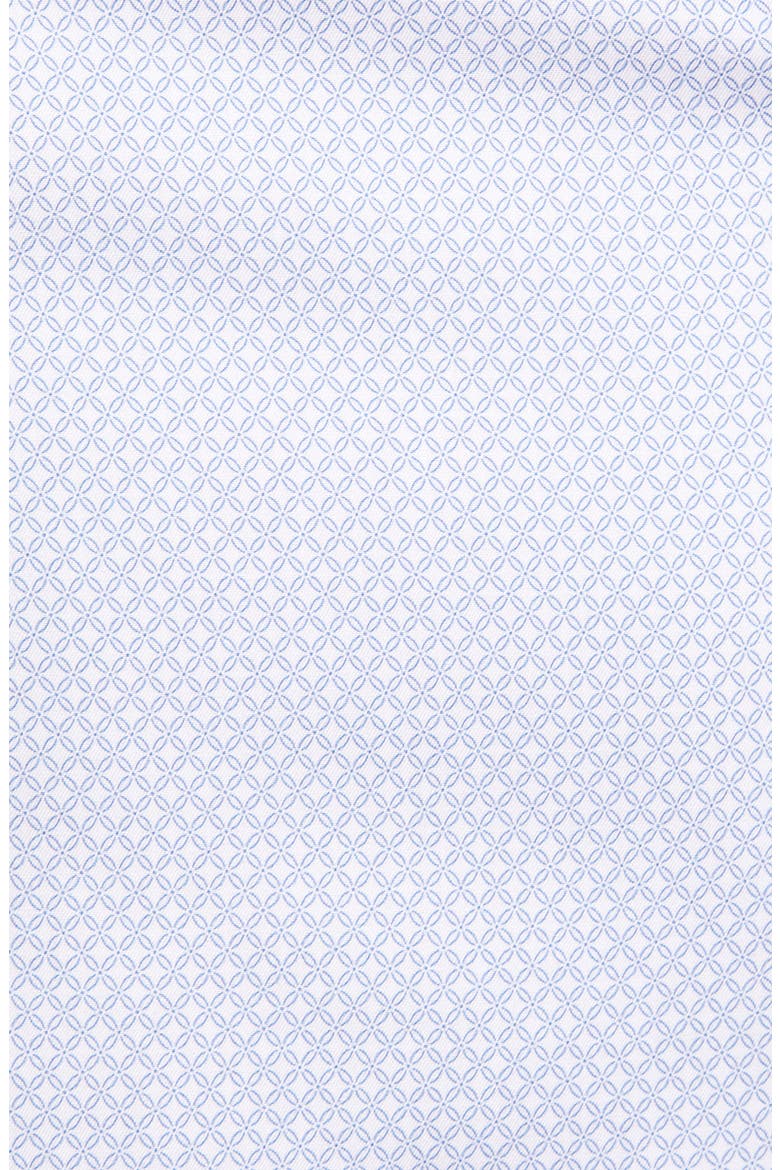 Slim Fit Dress Shirt, Alternate, color, WHITE/BLUE