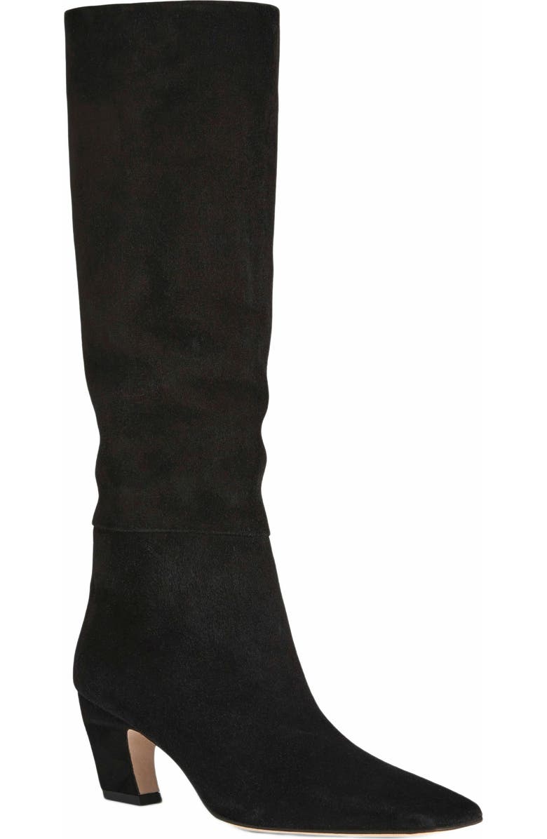 Neil J. Rodgers Meg Knee Boot, Alternate, color, Black Suede