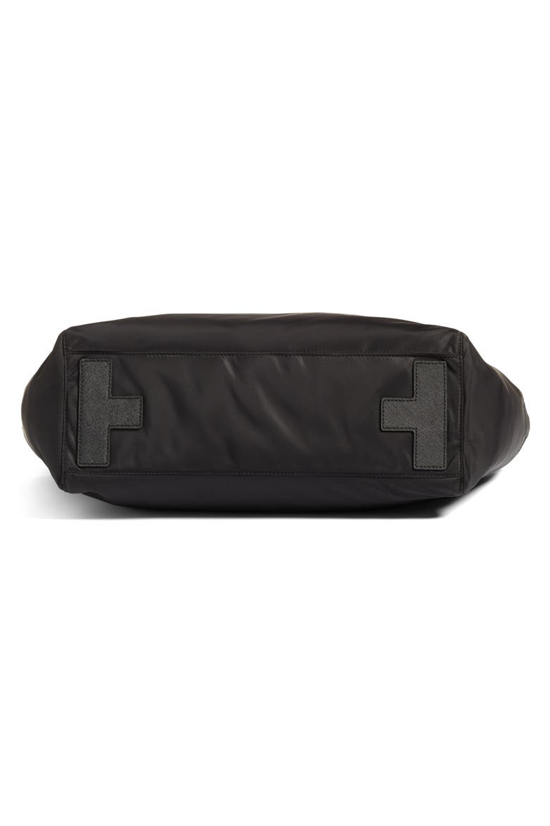 Scout Nylon Diaper Tote, Alternate, color, BLACK