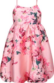 Zunie Kids' Empire Waist Mikado Bubble Party Dress