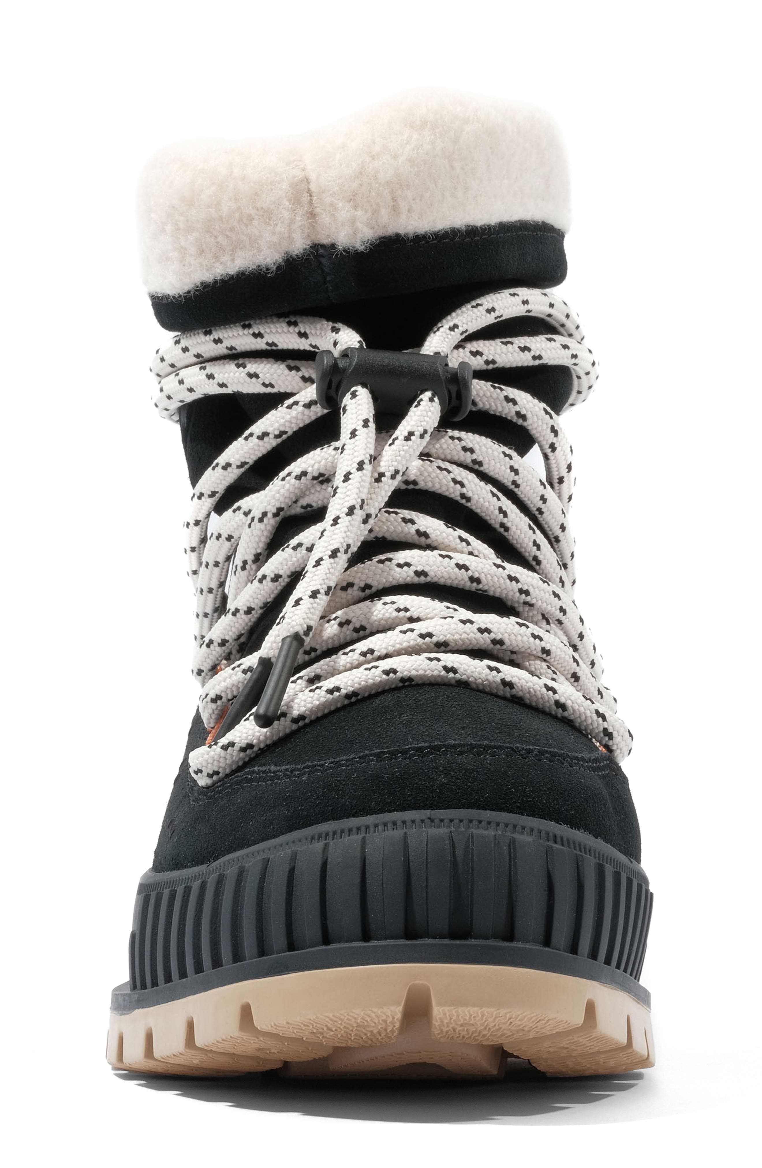 Palladium Pallashock Hiver Bootie, Alternate, color, Black